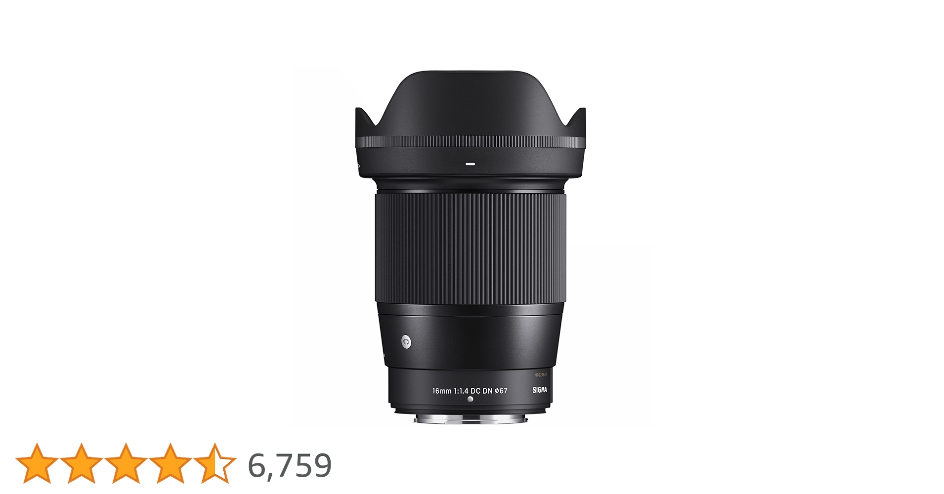 Amazon.co.jp: シグマ(Sigma) レンズ 16mm F1.4 DC DN FUJIFILM 富士